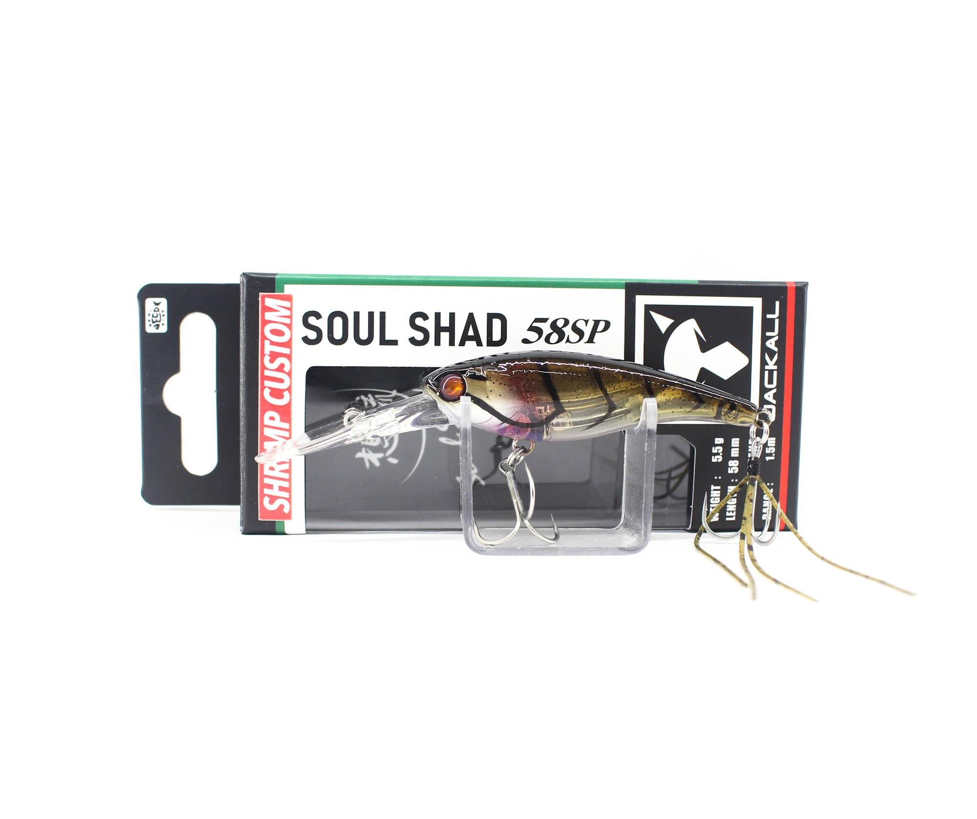 Jackall Soul Shad 58SP Suspend Lure Mamo Shrimp Typ II (9545)