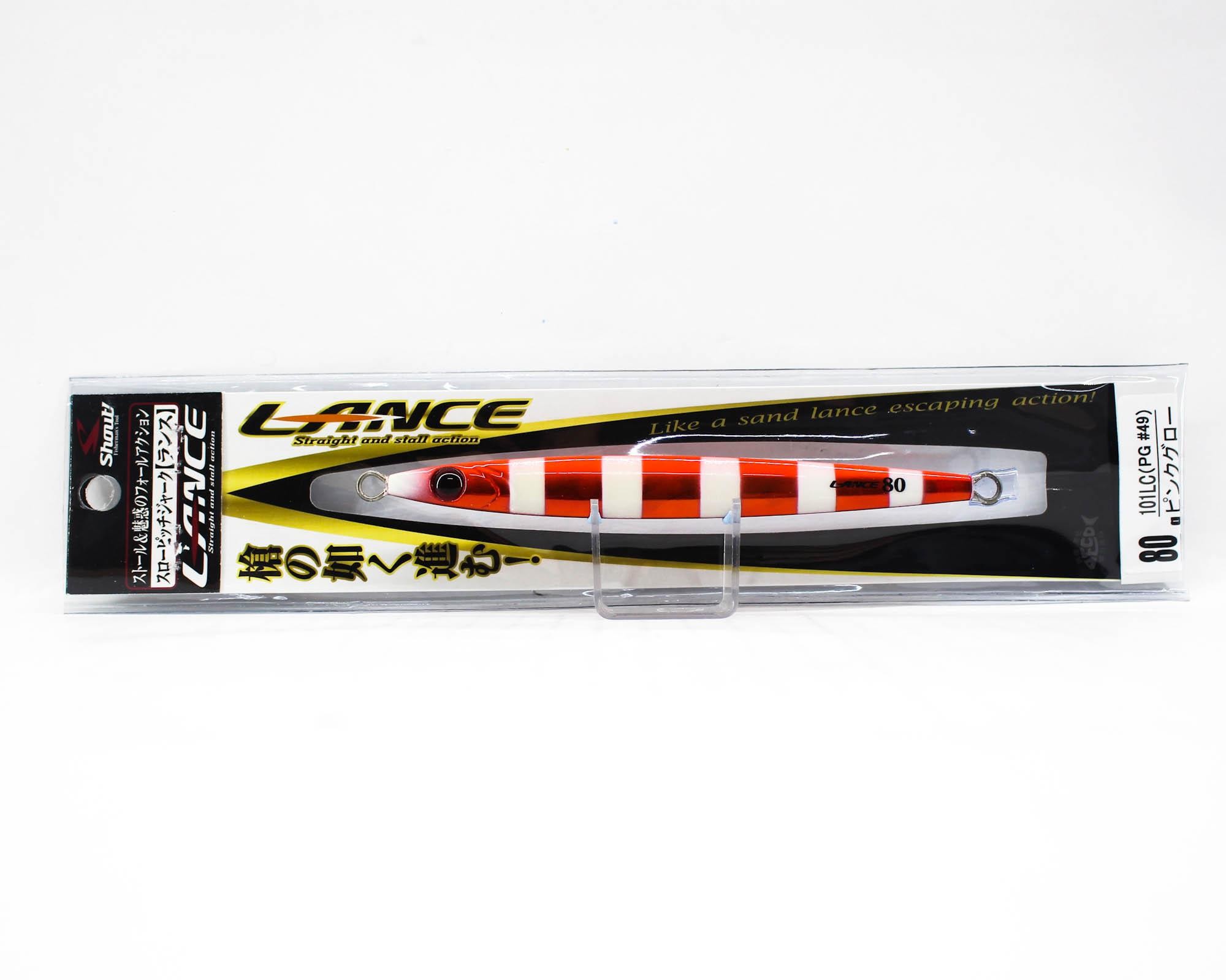 Shout 101-LC Metal Jig Lance Slow Fall Long 80 Gramm RZ (7796)