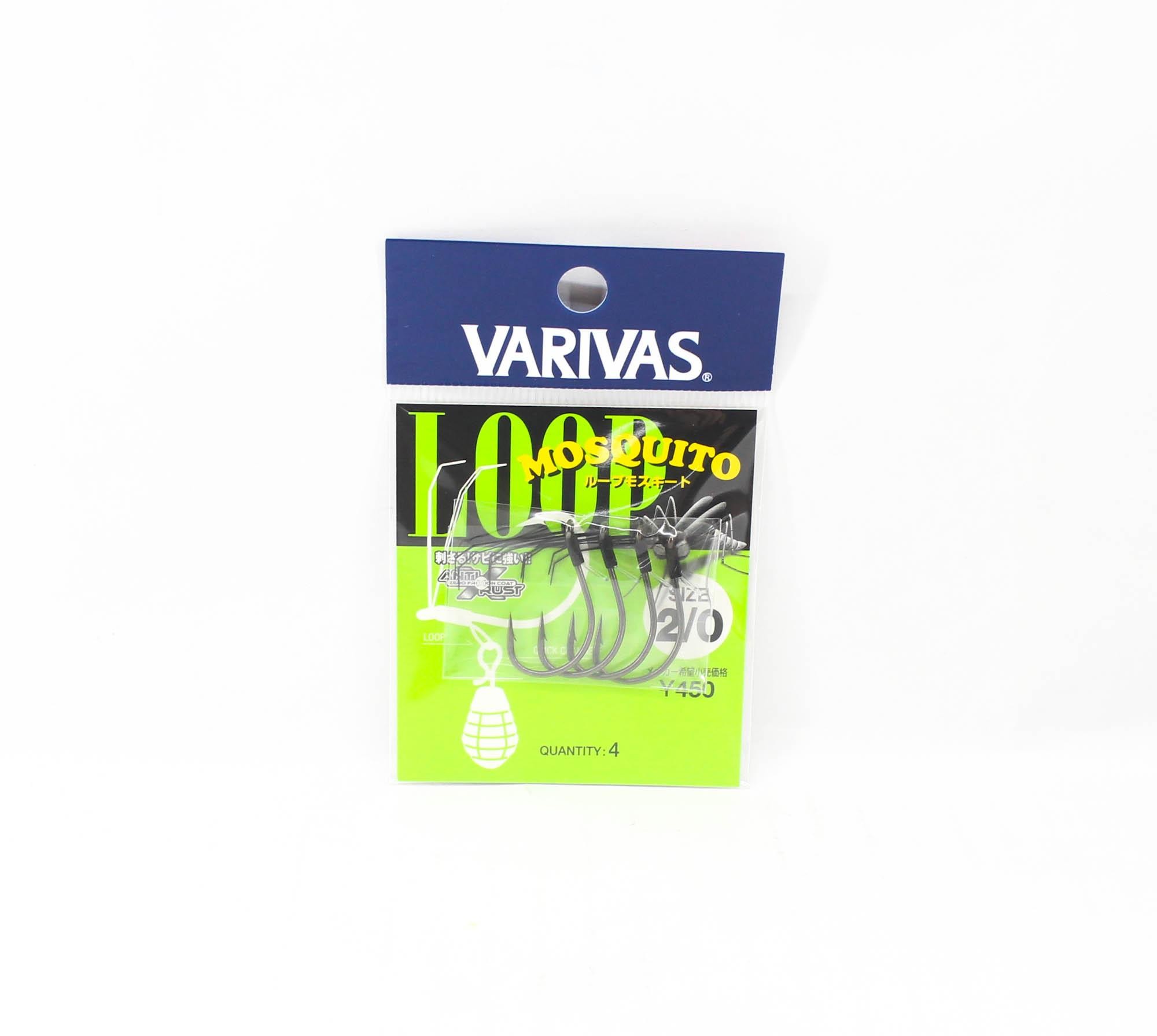 Varivas Mosquito Loop Wacky Hook Größe 2/0 (8306)