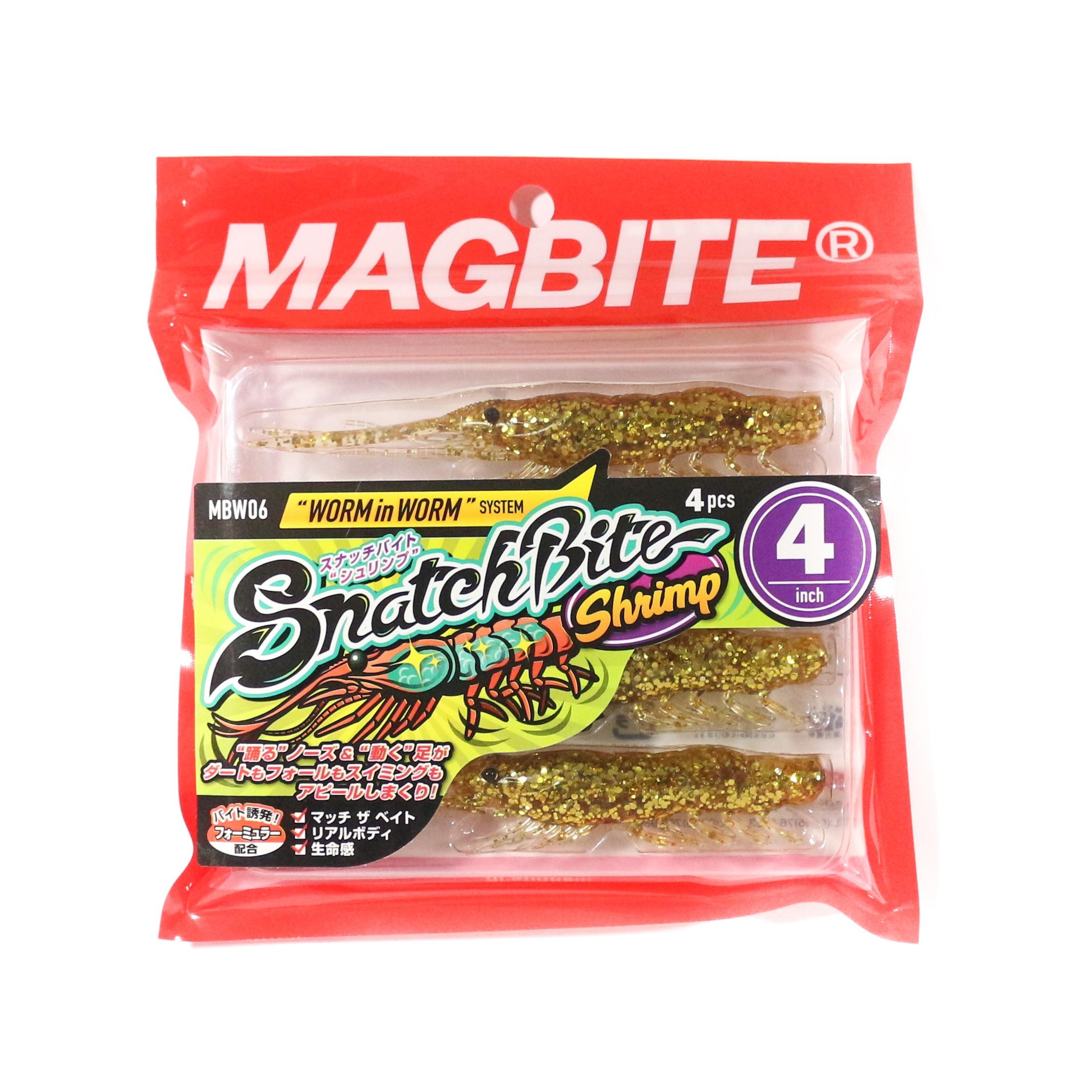 Harimitsu Magbite MBW06 Snatch Shrimp 4 Zoll 4 Pro Packung 02 (5075)