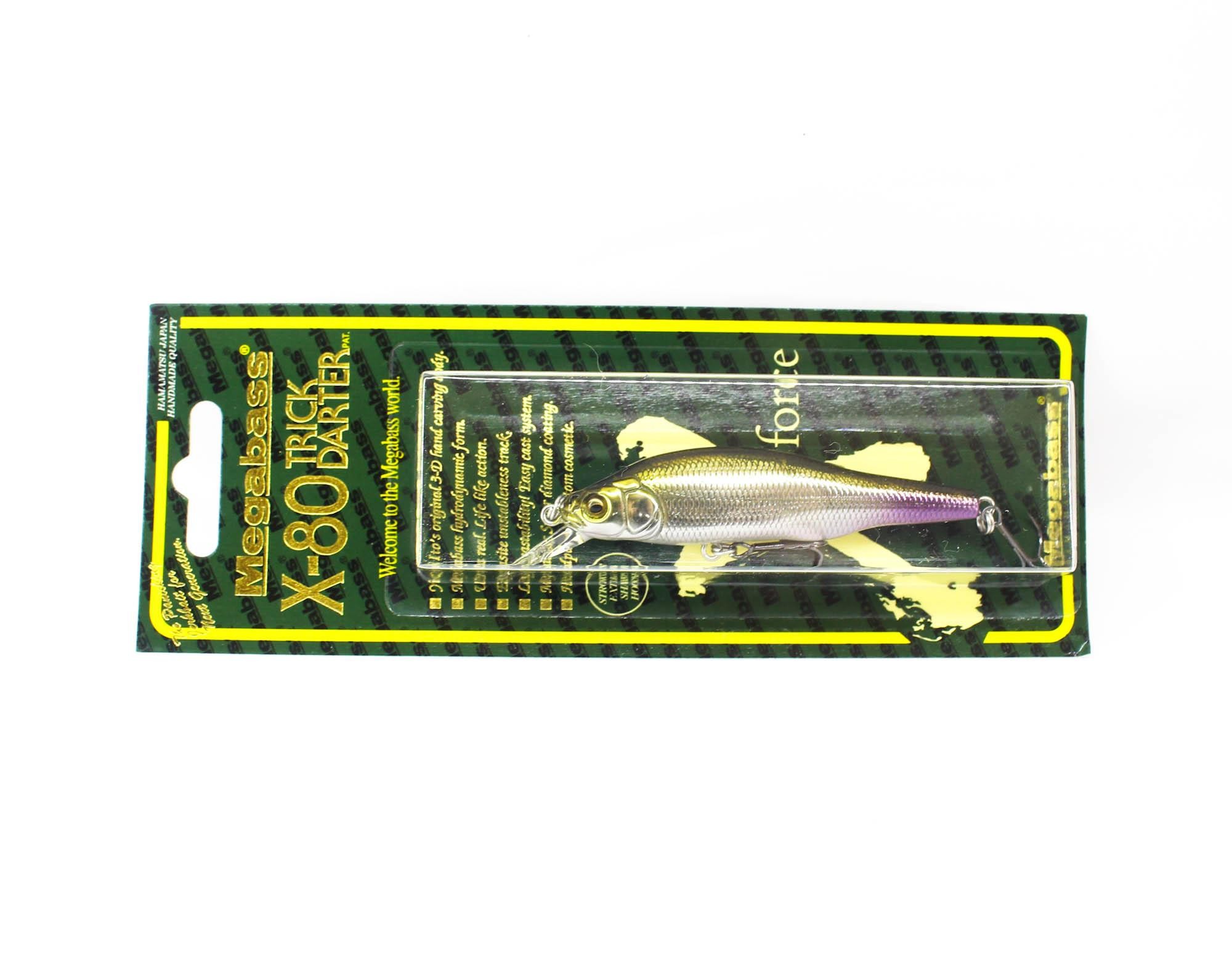 Megabass X-80 Trick Darter Suspend Lure M Wakasagi (9598)