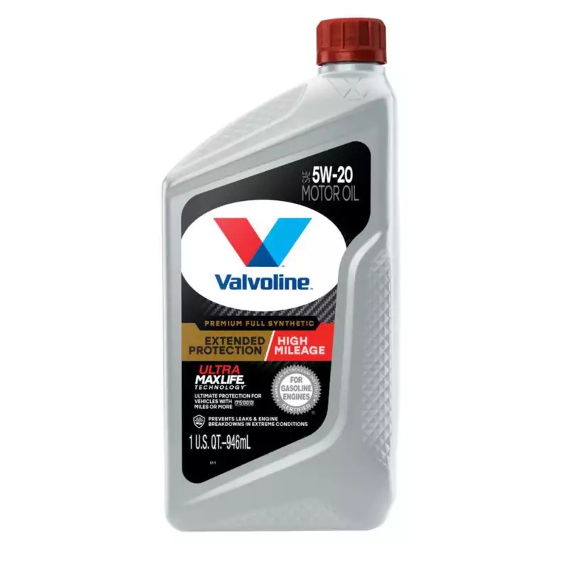 Valvoline MaxLife Extended Protection Full Synthetic High Mileage 5W-20 Motor Oil 1 Quart