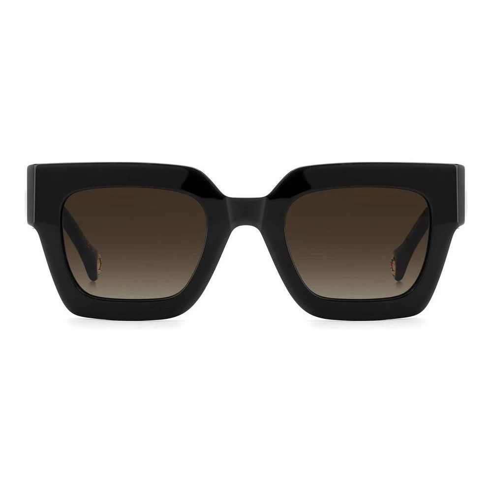 Carolina Herrera, Sunglasses, Female, Black, 49 MM, Black Marble Sunglasses with Brown Shaded thumbnail