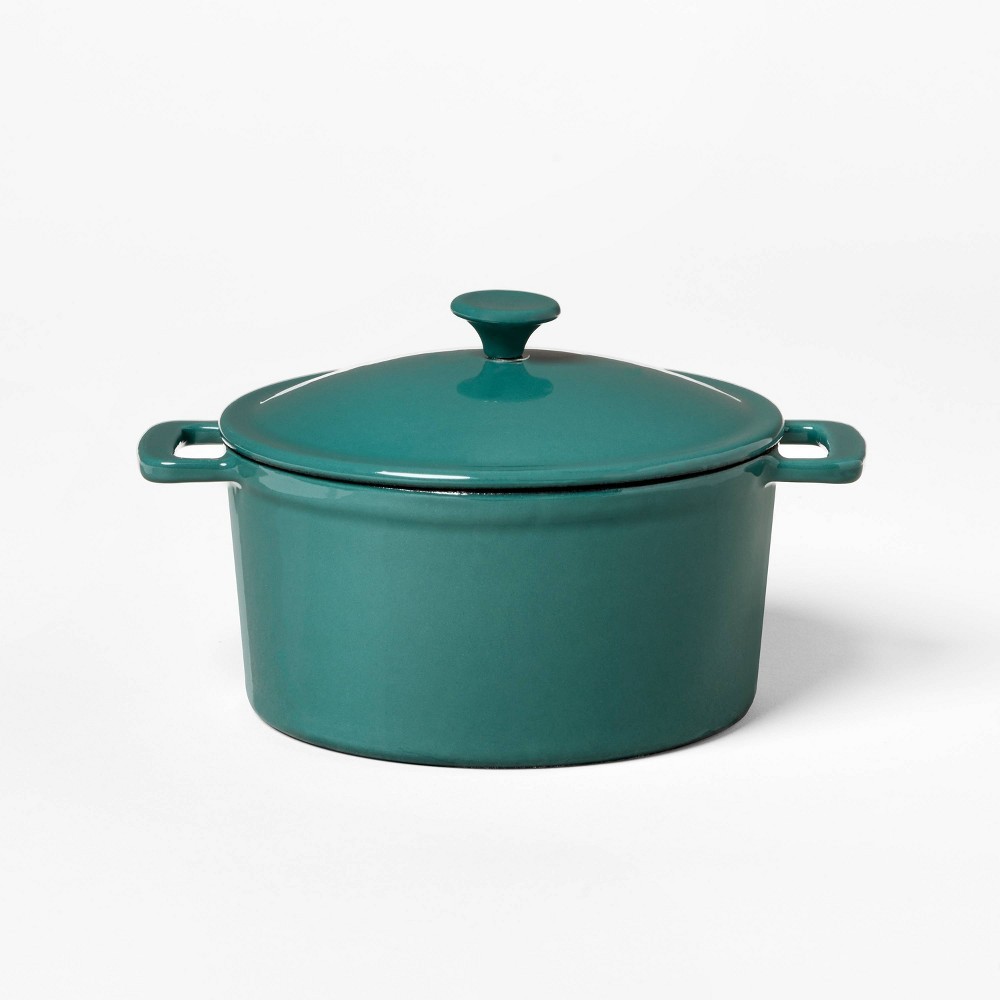 0.5qt Mini Dutch Oven Dark Green - Figmint™