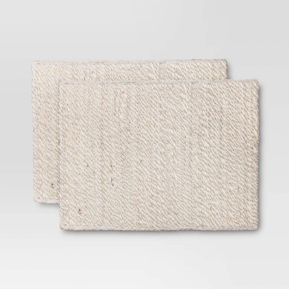 4pk Light Jute Placemat - Threshold™
