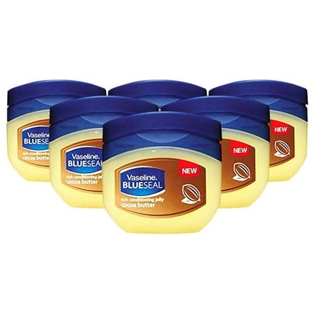 6 Pack Vaseline Rich Conditioning Petroleum Jelly  Cocoa Butter  100 ML