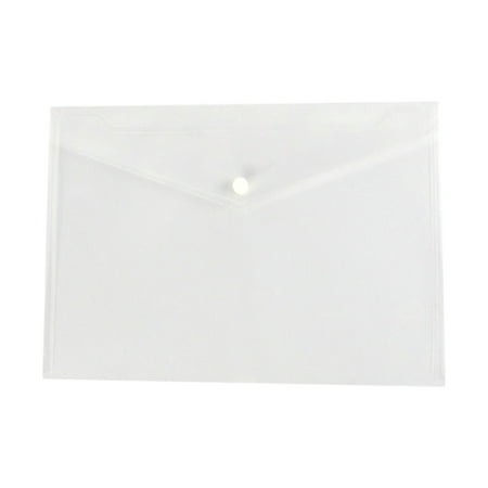 Yiasln Plastic Envelopes  Plastic Folders for Documents  Plastic File Folders Document Envelopes  Poly Folders with Snap Closure  A4 Size  Letter Size