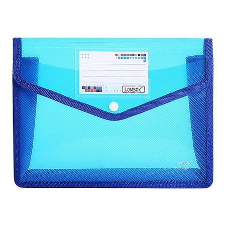 Plastic Envelopes Poly Envelopes  File Envelopes Snap Button Clear Document Folders File Folders US Letter A4 Size File Folder  Teacher School Office 