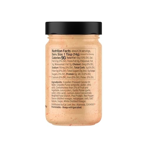 Just Chipotle Mayo, Refrigerated, 12 Fl Oz thumbnail