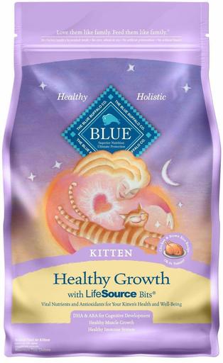 Blue Kitten Healthy Growth Chicken Brown Rice Dry Cat Food 7-lb