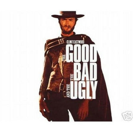 Hot Stuff Enterprise 4723-12x18-LM the Good the Bad and the Ugly Clint Eastwood Poster- 12 X 18 in