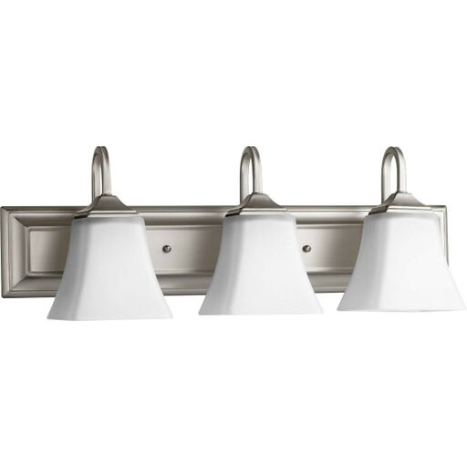 Quorum International 5104-3-65 Signature Bathroom Vanity Light Satin Nickel
