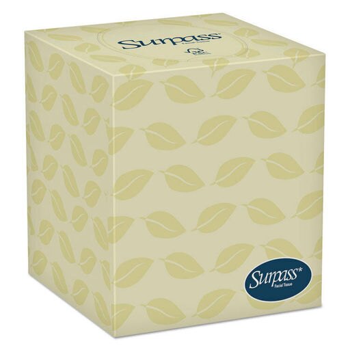 Surpass Facial Tissue 2-Ply Pop-up Box 110/Box 36 Boxes/Carton 21320