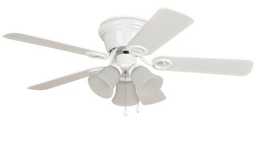 Craftmade WC42WW5C3F Wyman Indoor Ceiling Fan White