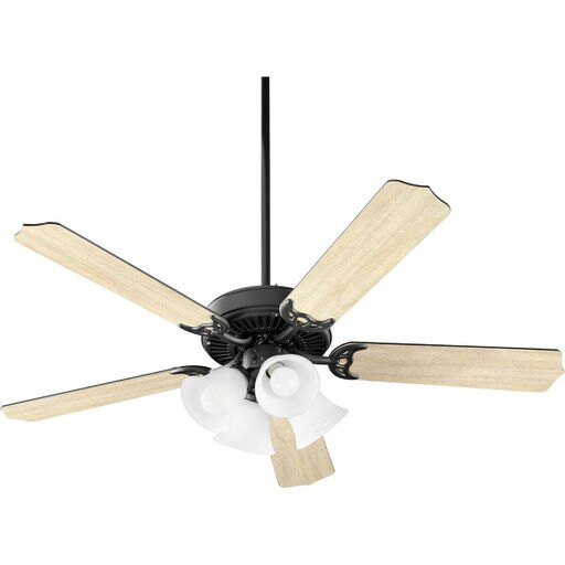 Quorum International 7525-059 Capri IX Indoor Ceiling Fan Matte Black