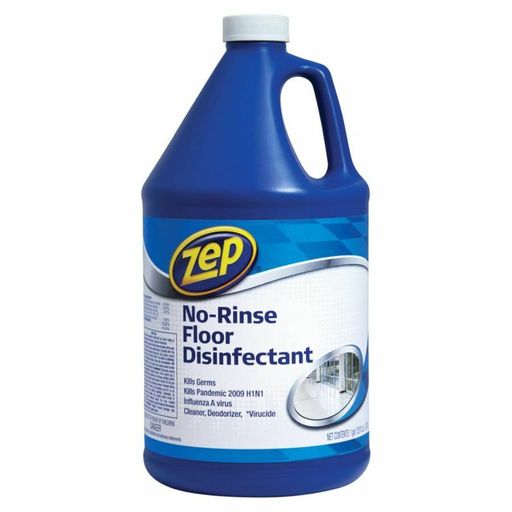 Zep Commercial No-Rinse Floor Disinfectant, 128 Oz.