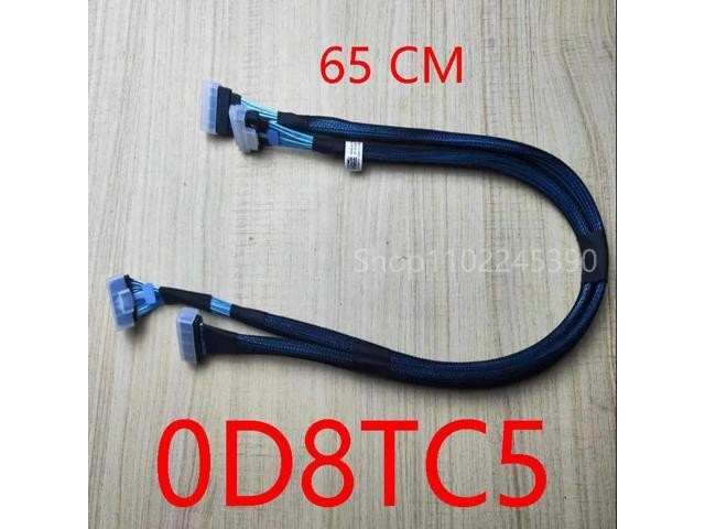 For Workstation Power Supply Cable D8TC5 0D8TC5 Server SAS LP SFF-8654 8i H755 Array Card Data Line