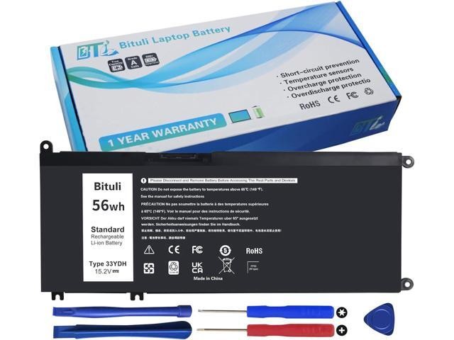33YDH Laptop Battery for Dell Inspiron 17 7000 7778 7779 7786 7773 15 7577 G3 3579 3779 G5 5587 G7 7588 Latitude 13 3380 14 3490 15 3590 3580 PVHT1