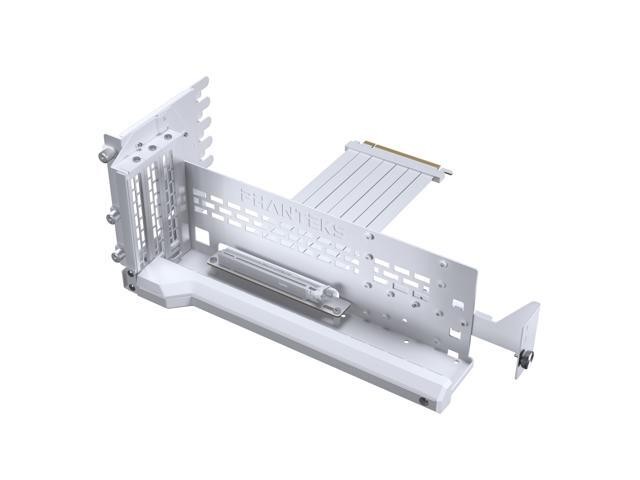 Phanteks Premium Gen5 Vertical GPU Bracket  PCIex16 Gen5  D-RGB Lighting  220mm  White