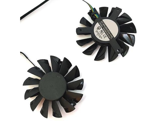 Graphics Card Cooling Fans Suitable ForMSI GTX 650TI 660 660TI 670 N650TI N660 N660TI N670 Hawk HD 6950 7950 7970 R6950 R7950 R7970 Frozr III