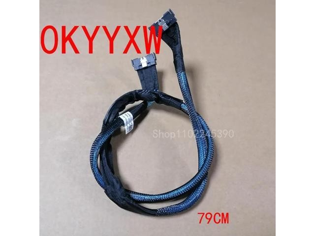 For Workstation Power Supply Cable 0KYYXW KYYXW Slim SAS SFF-8654 8i to SFF-8654 8i 79CM