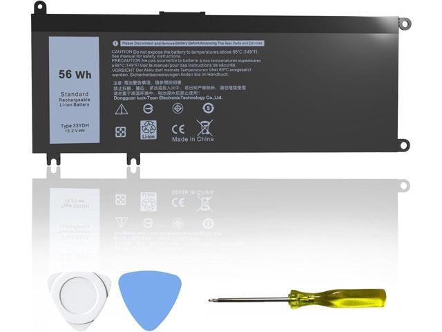 33YDH 56Wh Replacement Laptop Battery for Dell Inspiron 17 7000 7773 7778 7779 7786 15 7577 3579 3779 5587 7588 G3 G7 G5 Latitude 3779 3579 3380