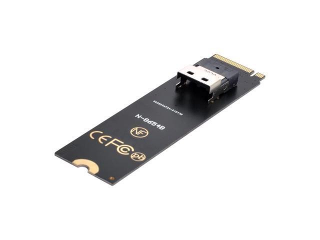 NGFF M-Key NVME to U.2 U2 Kit SFF-8639 to SFF-8654 Slimline SAS PCIe SSDAdapter for Mainboard
