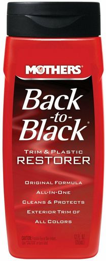 Mothers 06112-6-6PK Back-to-Black Trim and Plastic Restorer, 12 Fl. Oz Pack of 6