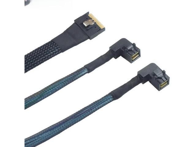 For MINI SAS Slimline SFF-8654 8i 4.0 to SAS HD SFF-8643 Con Tion Cable