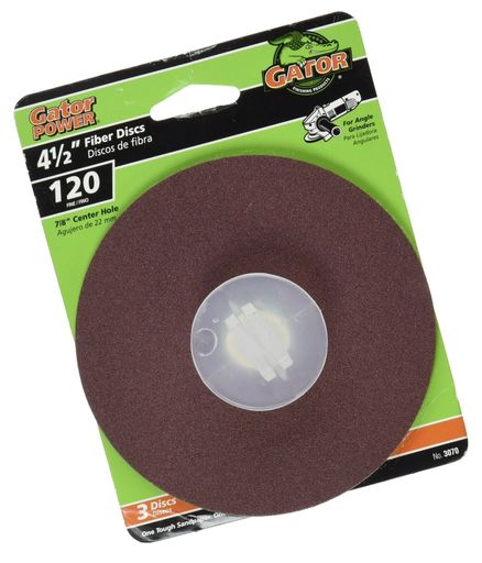 ALI INDUSTRIES 3070 Fiber Discs, 4.5