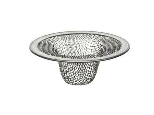 DANCO Bathroom Lavatory Mesh Strainer, Stainless Steel, 2-1/4 Inch, 1-Pack (8882