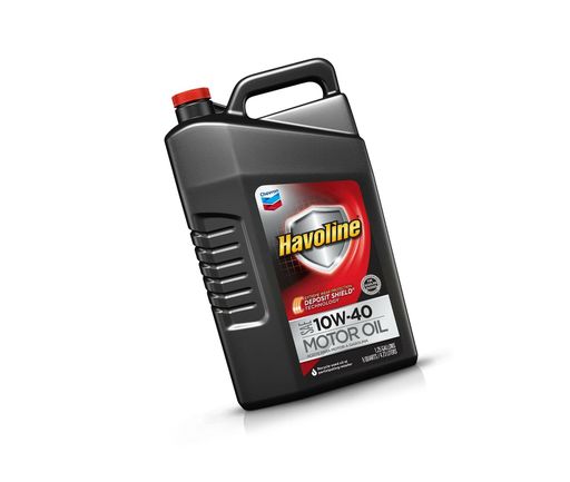 Havoline 10W-40 Motor Oil - 5 Qt, Pack of 1