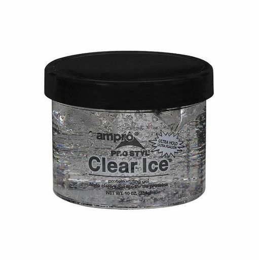 Ampro Clear Ice Protein Styling Gel, Ultra Hold 10 Oz (Pack of 7)