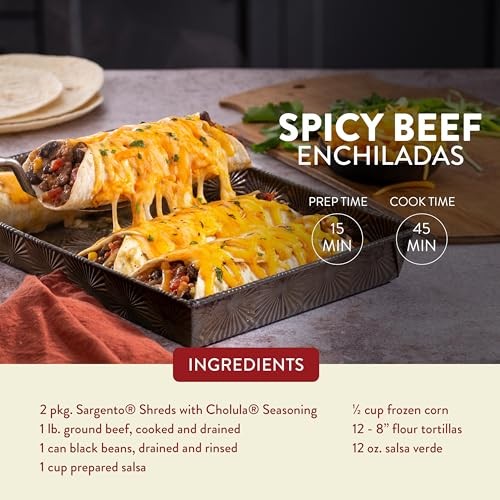 Sargento Cholula Natural Queso Quesadilla & Asadero Shredded Cheese with Hot Sauce Seasonings, Traditional Cut, 7 Oz thumbnail