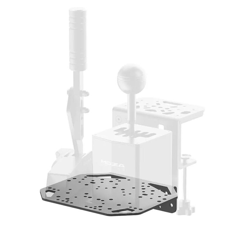 MOZA Universal Mounting Plate, Für Schalter Und Handbremse - Schwarz