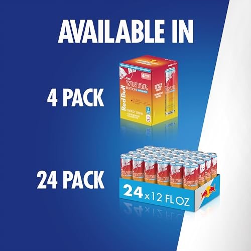 Red Bull Sugar-Free Fuji Apple and Ginger Winter Edition Energy Drink, with 80mg Caffeine Plus Taurine & B Vitamins, 12 Fl Oz, Pack of 24 Cans thumbnail