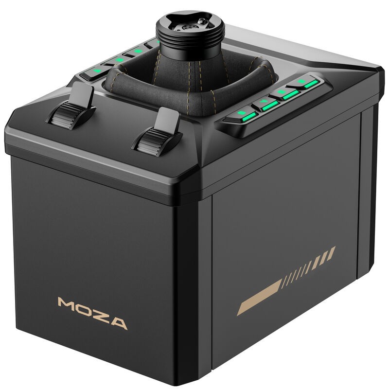 MOZA Racing AB6 Flight Simulator Bundle MHG Flight Stick and AB6 FFB Flight Base - AS017