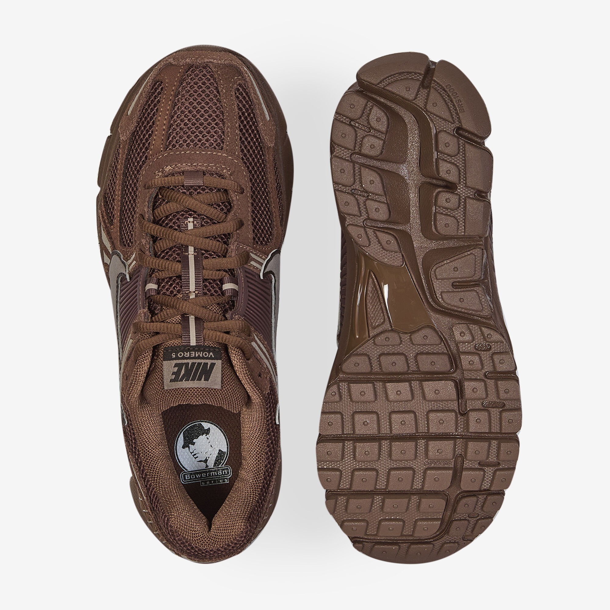 Nike Womens Nike Zoom Vomero 5 Suede - Womens Running Shoes Fauna Brown/Mink Brown/Velvet Brown Size 8.5 thumbnail