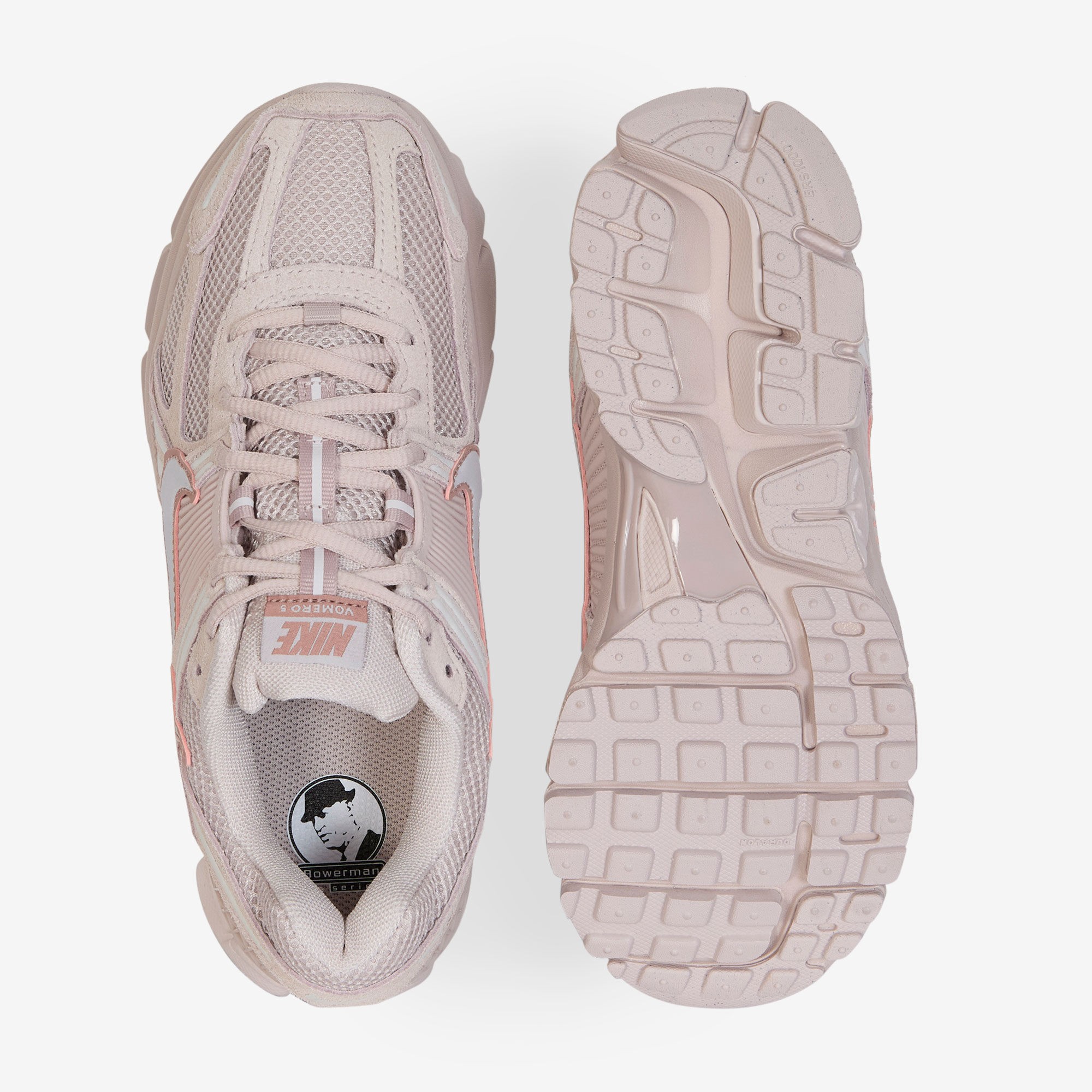 Womens Nike Zoom Vomero 5 Athletic Shoe - Silt Red / Red Stardust / Vast Grey thumbnail