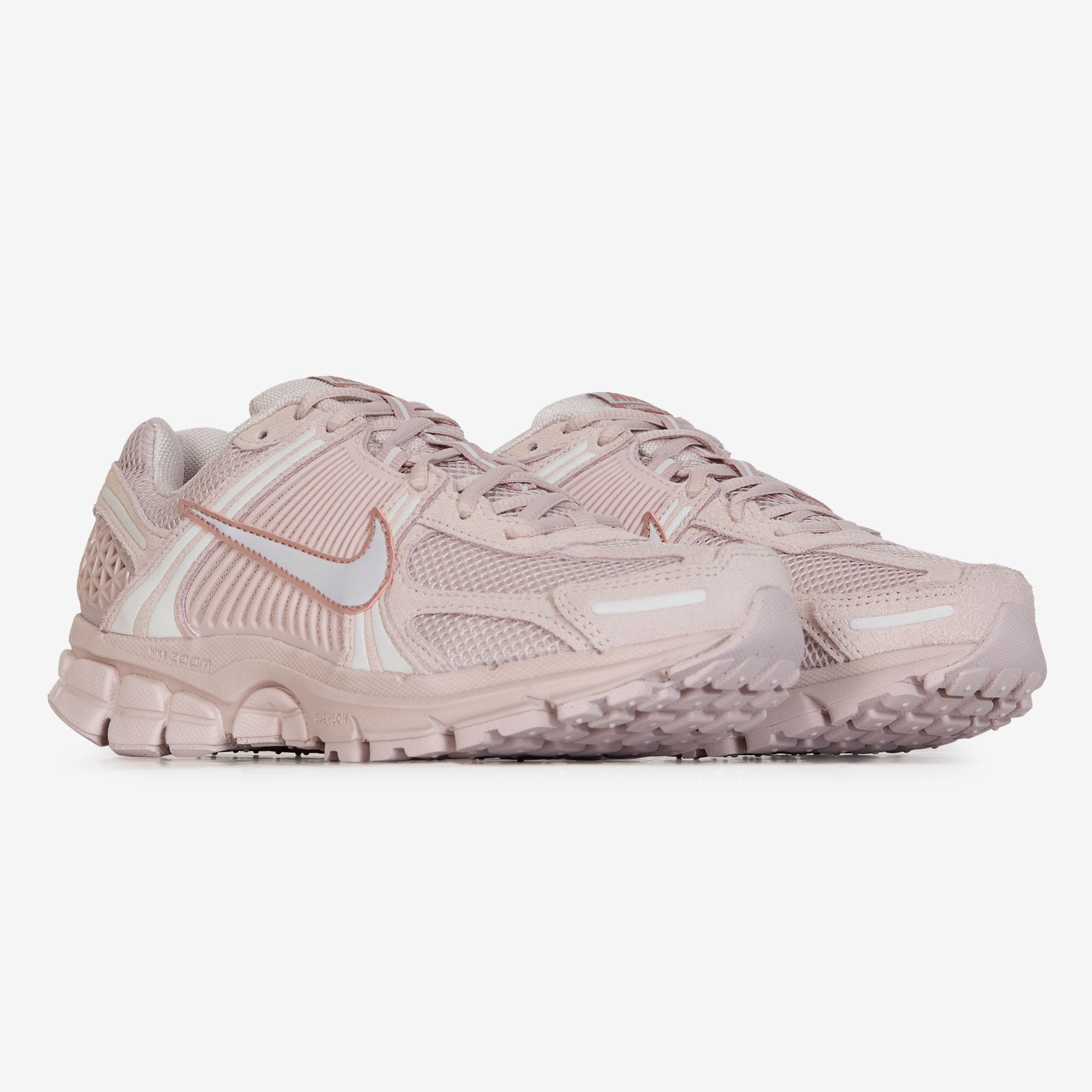 Womens Nike Zoom Vomero 5 Athletic Shoe - Silt Red / Red Stardust / Vast Grey thumbnail