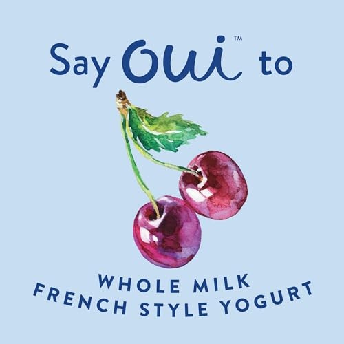 Oui by Yoplait French Style Black Cherry Whole Milk Yogurt, 5 OZ Jar thumbnail