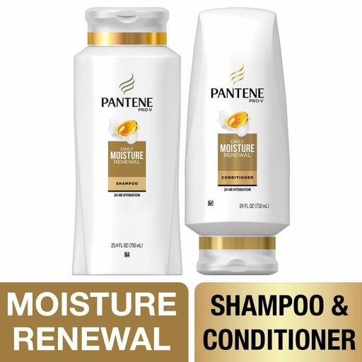 Pantene, Shampoo and Sulfate Free Conditioner Kit, Pro-V Daily Moisture Renewal