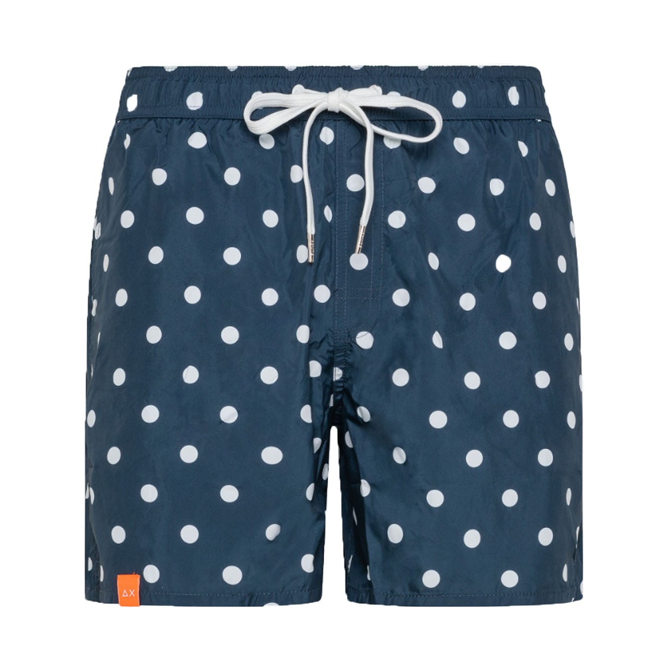 Sun68 Beach - Swim Pant Print Formal F. 0701 Navy B./white H33114