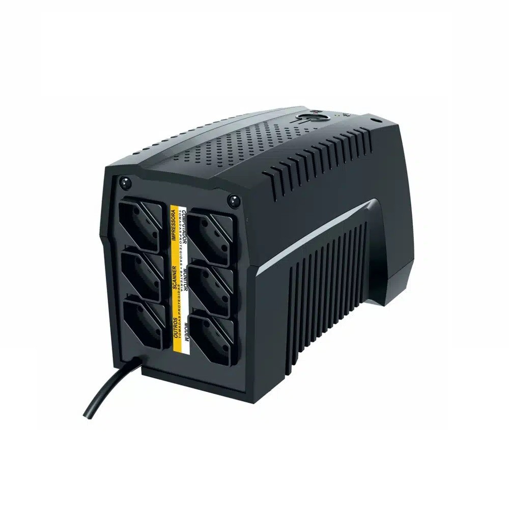 Nobreak TS Shara UPS Mini 700VA E.Mono S.115V 1x Bat 5Ah 6 Tomadas thumbnail