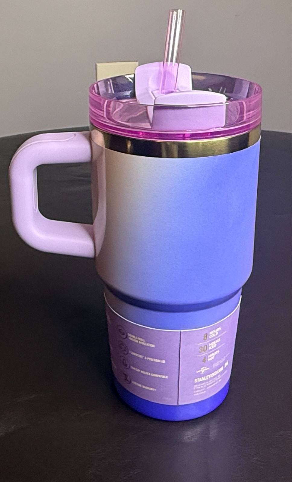 X Stanley X Wicked for Good FlowState Quencher Tumbler 20 Oz Glinda