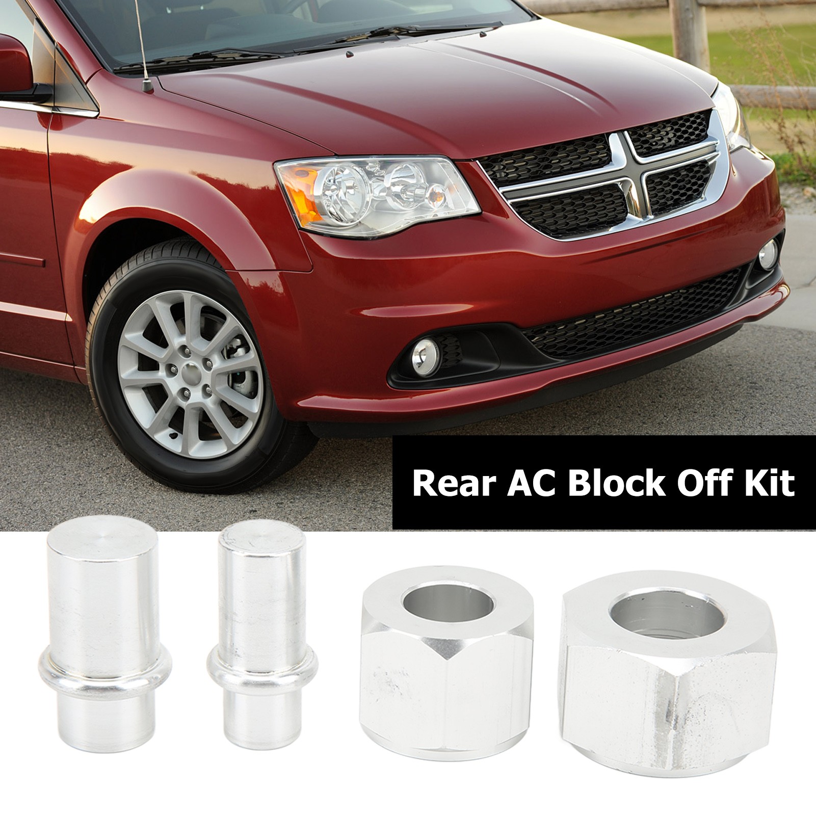 1. Quipement: the Rear AC Block Off Kit Is a Replacement for Dodge Grand Caravan 2004 2011, Replacement for Dodge Caravan 2004 2011, Please Check the  thumbnail