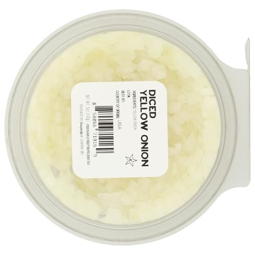 Produce Diced Yellow Onions, 5 Oz thumbnail