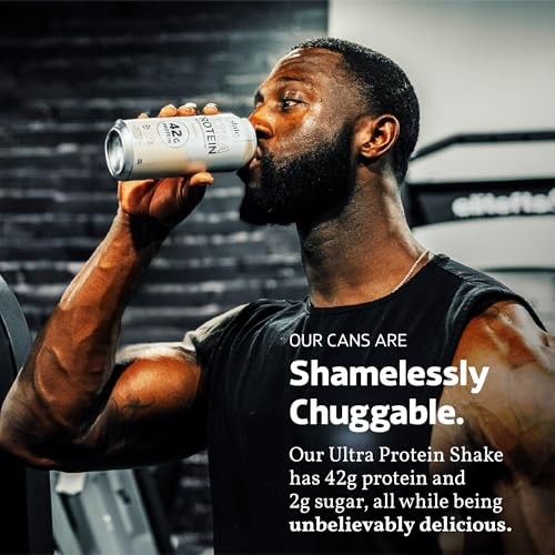 Slate Milk - Ultra Protein Shake - Vanilla - 42g Protein, 2g Sugar, 190 Calories, 2g Net Carbs - Lactose Free, No Added Sugar - Made with Ultra Filter thumbnail