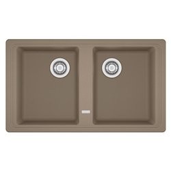 Lavello 2 Vasche (86x50cm) Bfg 620 BOSTON Oyster Opaco 114 0490 337