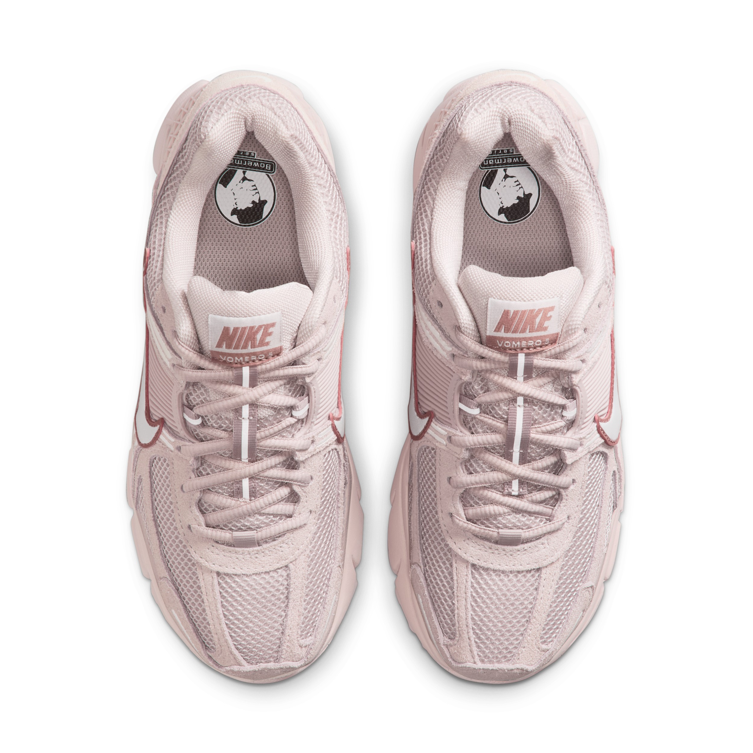 Womens Nike Zoom Vomero 5 Athletic Shoe - Silt Red / Red Stardust / Vast Grey thumbnail